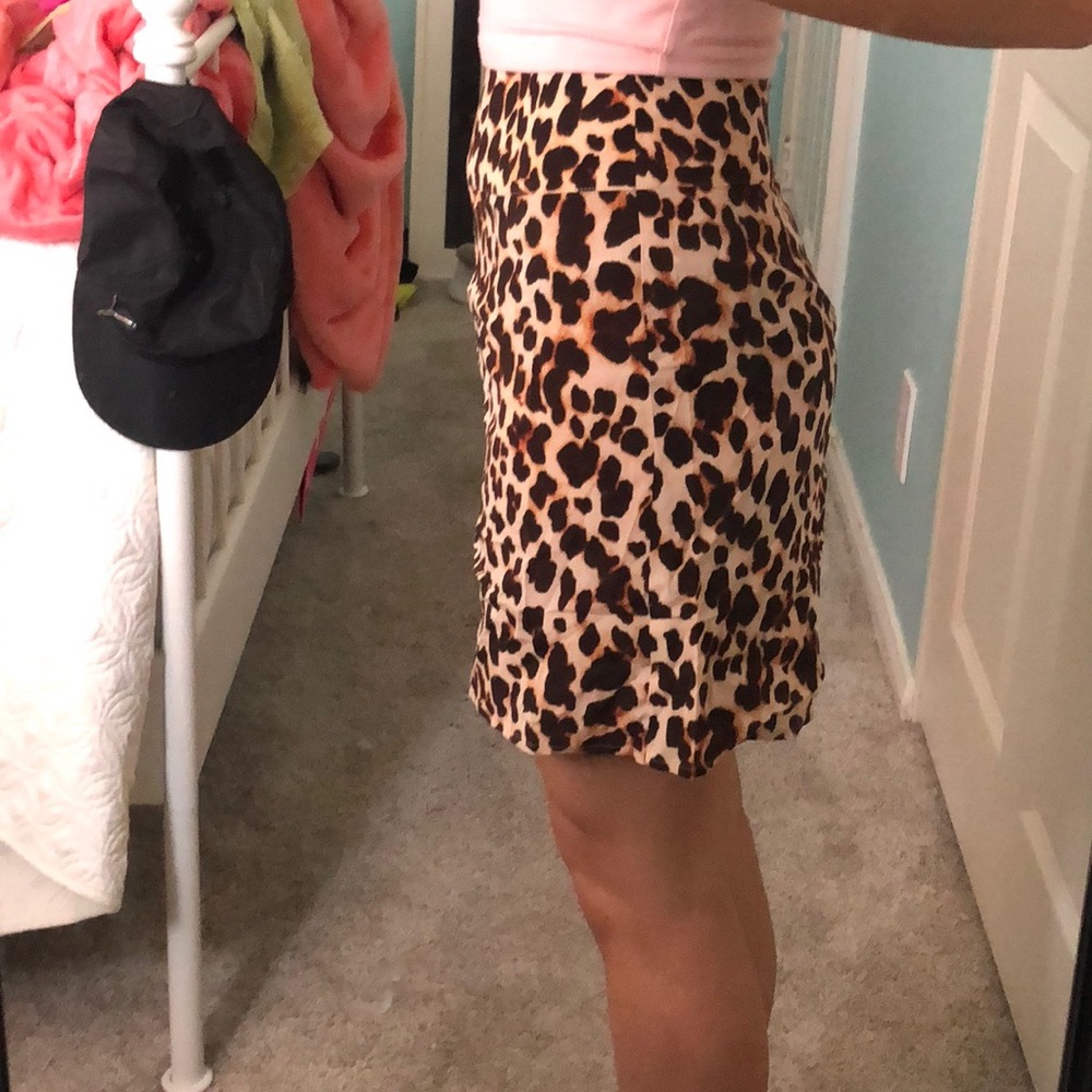 For Love & Lemons Animal Print Skirt - Picture 8 of 8